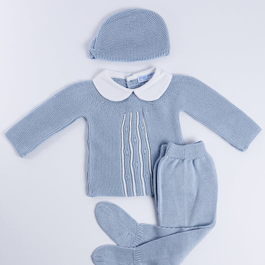 Conjunto Cuello Peter Pan