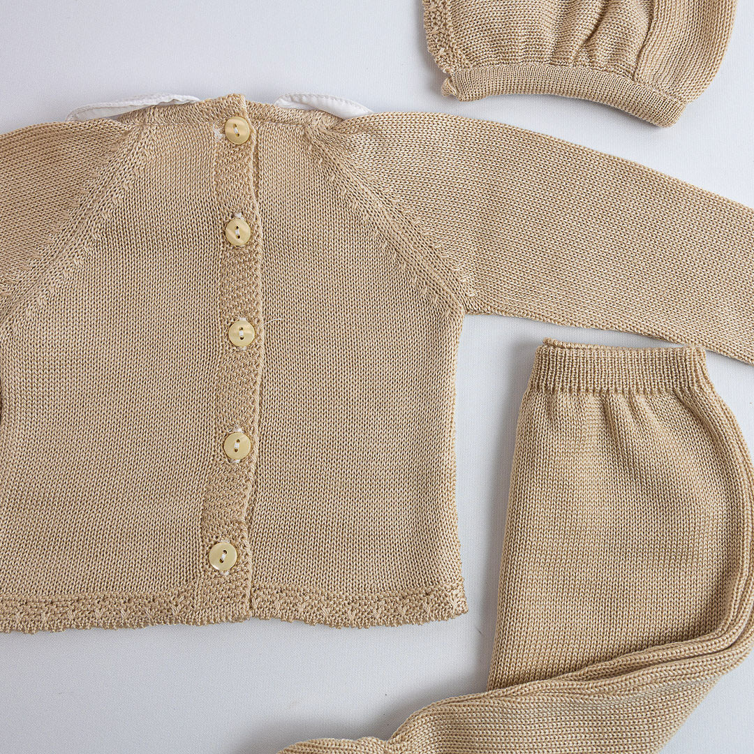 Conjunto cuello Peter Pan