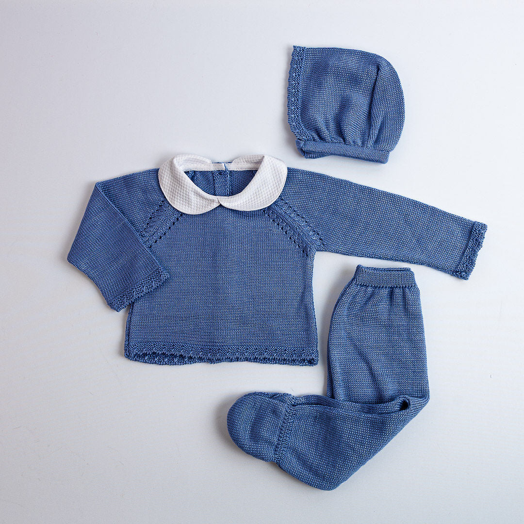 Conjunto cuello Peter Pan