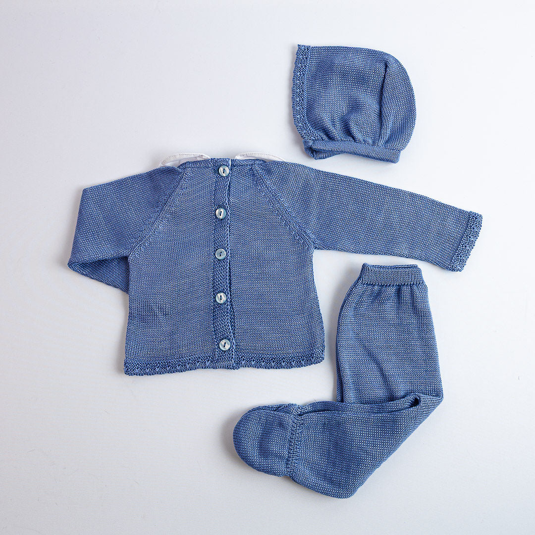 Conjunto cuello Peter Pan