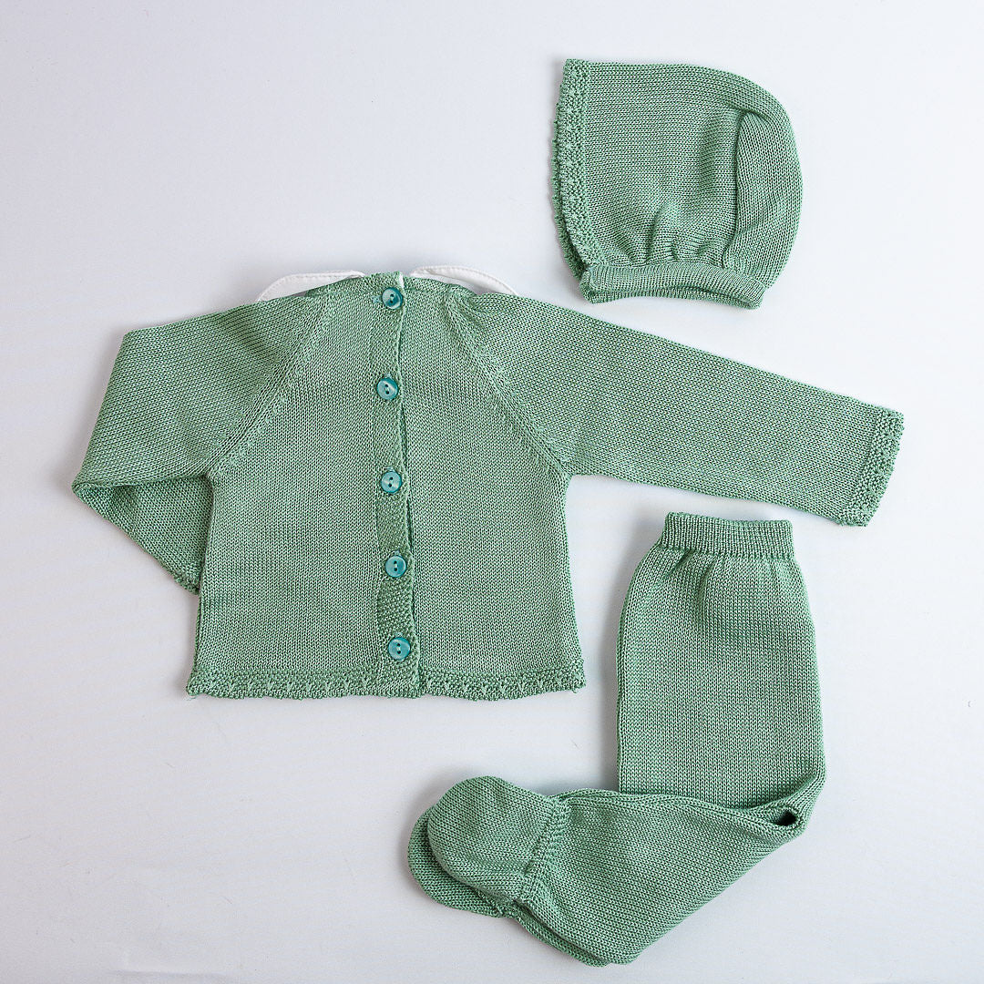 Conjunto cuello Peter Pan